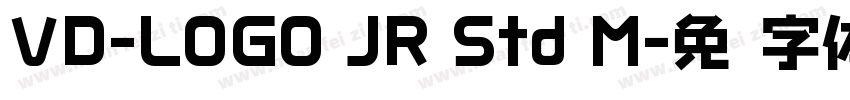 VD-LOGO JR Std M字体转换
